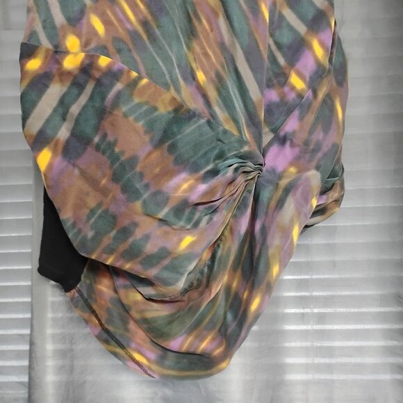 ❤️KAREN MILLEN Asymmetrical Top or Mini Dress Bust 33" - Picture 3 of 10